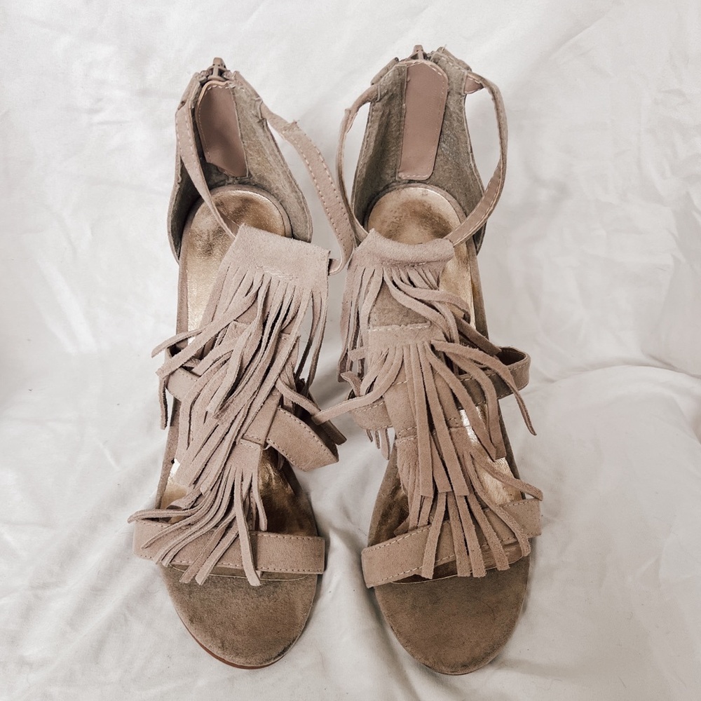 Madden Girl Fringe Heels